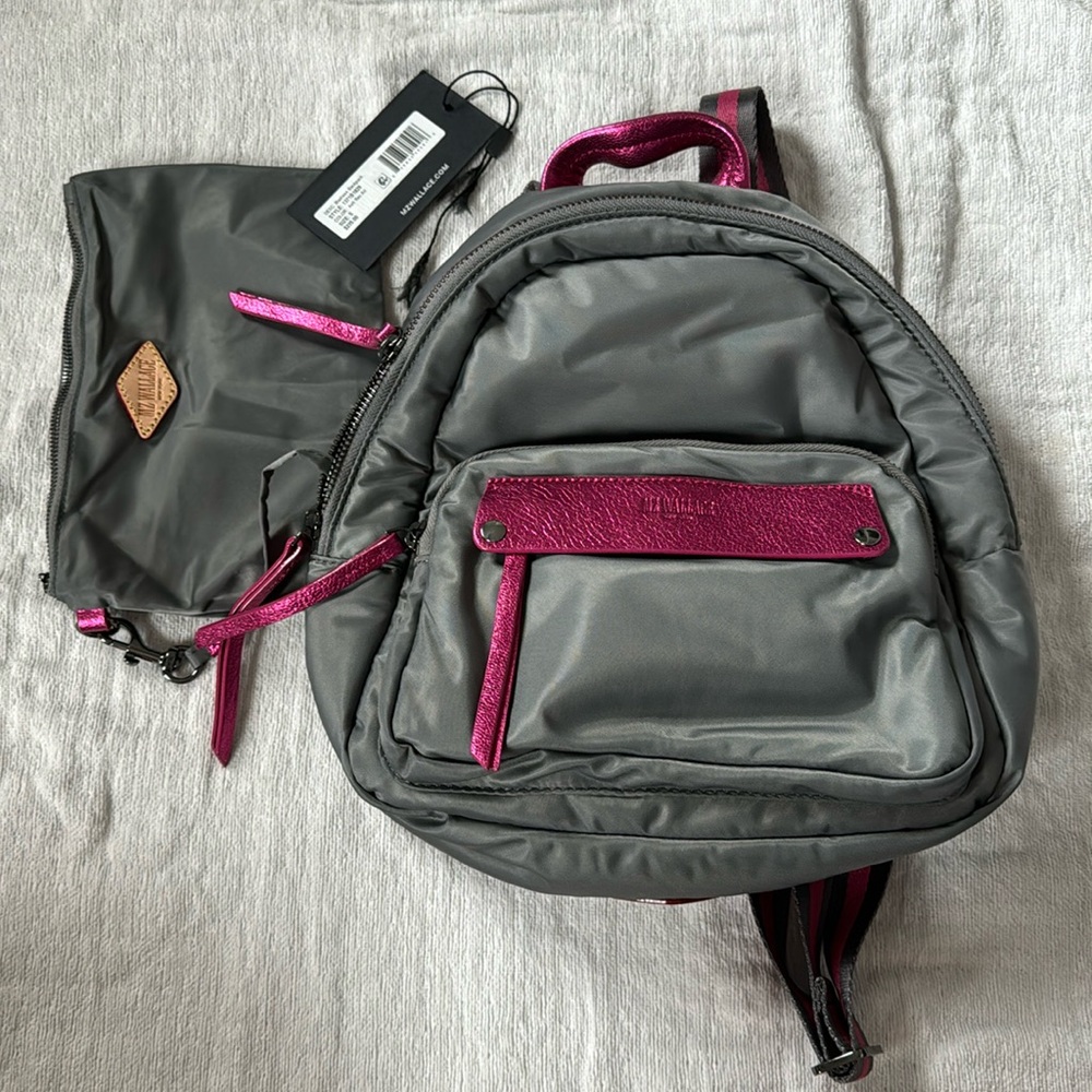 MZ Wallace Ash Small Madison Backpack